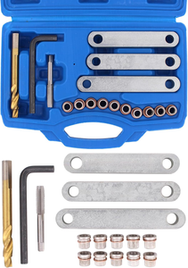 Kit <span class=keywords><strong>de</strong></span> réparation <span class=keywords><strong>de</strong></span> <span class=keywords><strong>filetage</strong></span> <span class=keywords><strong>de</strong></span> <span class=keywords><strong>frein</strong></span> réparation <span class=keywords><strong>de</strong></span> <span class=keywords><strong>filetage</strong></span> guide d'étrier <span class=keywords><strong>de</strong></span> <span class=keywords><strong>frein</strong></span> guide <span class=keywords><strong>de</strong></span> boulon bagues <span class=keywords><strong>de</strong></span> <span class=keywords><strong>filetage</strong></span> pour Golf 4 - Product Image 2