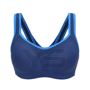 Meilleures ventes Soutien-gorge de yoga sans couture pour femmes à séchage rapide Soutien-gorge de sport pour la course à pied et le fitness-Grande taille Respirant - Product Image 1
