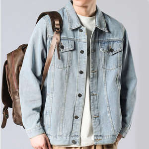 Veste en denim classique pour hommes Design moderne et élégant Tissu durable et confortable pour un usage quotidien Design moderne pour l'hiver - Product Image 2