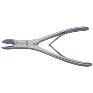 Instruments chirurgicaux orthopédiques Rongeur manuel en acier inoxydable de haute qualité Chirurgie générale incurvée droite à Double articulation osseuse - Product Image 6
