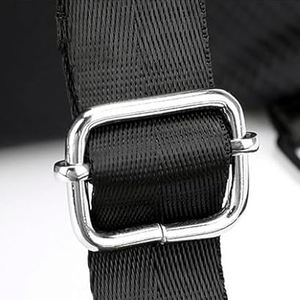 Bolsa con cordón de logotipo personalizado promocional, Mochila deportiva de poliéster, bolsas de gimnasio de nailon con cordón y bolsillo con cremallera - Product Image 5