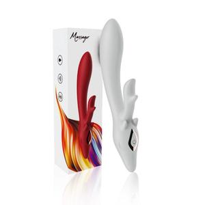 Vibrador Usk-Z08 con Forma de Ciervo, Masajeador Curvo para Adultos, para Mujeres - Product Image 1