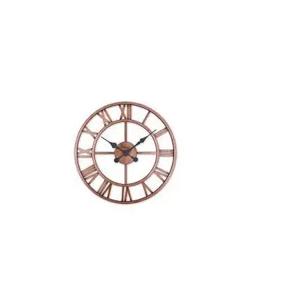 Brass Wall Clock for Home and Hall 12 inches Home medium Size Living Room Hall Bedroom Stylish Clock made of brass