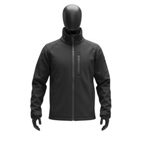 Windproof 320 Grams Outdoor Softshell Jacket with <b>Micro</b> <b>Fleece</b> Lining inside Waterproof Zipper side Waterproof YKK Zippers - Product Image 1