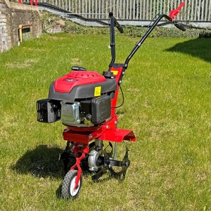 CRYTECI 139cc Petrol Tiller 3.1HP 4 Blade 360mm Garden <b>Cultivator</b> Rotovator with Motor & Pump High Productivity - Product Image 4