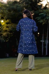 Vestes légères et respirantes style vintage été-automne, boutonnées, imprimés indiens variés, pour femmes, fabrication indienne, 1 pièce - Product Image 3