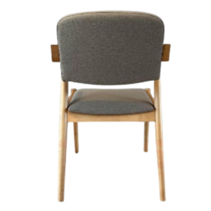Sillas de Comedor Modernas para Jardín y Parque, con Madera de Teca y Cojines de Espuma Afelpada, Ecológicas y Duraderas - Product Image 4