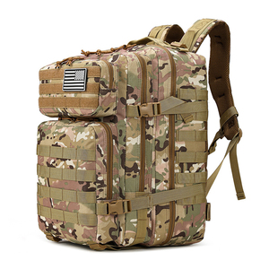 45L Waterproof Tactical Backpack Rucksack Molle Hiking <b>Pack</b> Camping Travel Daypack - Product Image 4