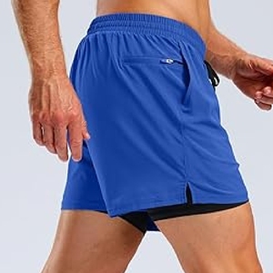 Pantalones cortos deportivos para hombre hechos a medida 100% poliéster patrón sólido transpirable y de secado rápido con estilo informal con múltiples bolsillos - Product Image 3