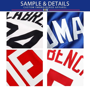 Camiseta de fútbol americano bordada con nombre de número de equipos personalizados impresos personalizados de alta calidad - Product Image 3