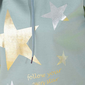 PRO ENTERPRISES Sudadera con capucha de algodón 100% de gran tamaño para mujer Diseño casual impreso personalizado con mangas largas y logotipo delantero forrado - Product Image 3