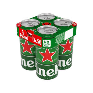Cerveza HEINEKEN auténtica, caja de 24 botellas, perfecta para reuniones - Product Image 1