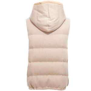 Veste de gilet matelassé personnalisée pour hommes sans manches Veste de gilet matelassé à bulles pour hommes pour l'hiver - Product Image 2