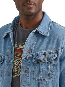 Vestes en jean personnalisées pour hommes, veste en jean surdimensionnée délavée à l'acide, veste en jean de conception régulière pour hommes, vente en gros par les fabricants - Product Image 5