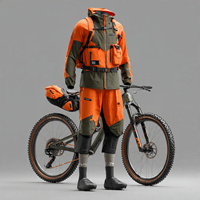 Combinaison de vélo de montagne, combinaison de randonnée, combinaison de randonnée pour hommes, combinaison de randonnée en plein air, combinaison de cyclisme, combinaison de pluie pour hommes