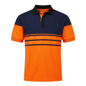 Camisa de Seguridad y Protección al por Mayor, Camisa Azul Marino y Naranja de Primera Calidad, Ropa de Trabajo para Hombre para Trabajos en Interiores y Exteriores - Product Image 1