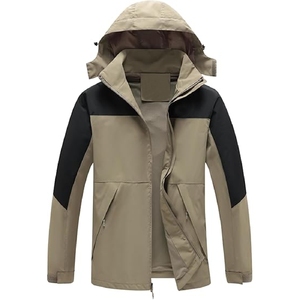 Venta al por mayor para hombre 100% Nylon Packable logotipo personalizado chaqueta impermeable de peso ligero chaqueta de nylon - Product Image 1