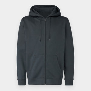 Sudaderas con Capucha de Felpa Gruesa, Personalizadas, con Doble Cremallera, de Gran Tamaño, 100% Algodón, de Alta Calidad, al por Mayor - Product Image 1