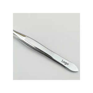 Pinzas Profesionales Duraderas y Reutilizables de Acero Inoxidable para Pestañas y Cejas con Diseño de Punta Puntiaguda para Diferentes Funciones de Maquillaje - Product Image 1