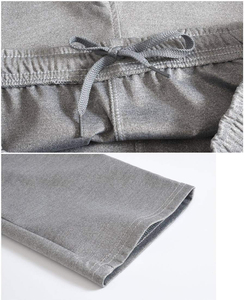 Chándal minimalista para hombre 2025 Trending Grey Full-Zip Set Panel de contraste Elevated Loungewear Comfort Athleisure and Casual Wear - Product Image 6