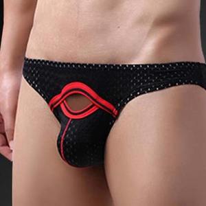 Ropa interior de cintura media sin costuras con estampado de gran tamaño, Calzoncillos Bóxer transpirables de secado rápido para hombre - Product Image 3