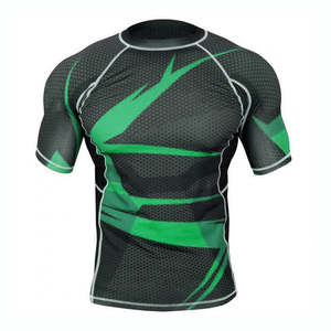Jiu Jitsu <b>Rashguard</b> No-Gi BJJ Grappling Compression Top IBJJF Approved MMA Training Wear Made In Pakistan - Product Image 3