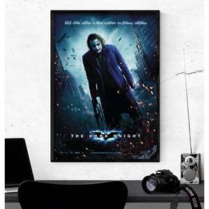 Affiche moderne Batman - Le Chevalier Noir pour décoration murale en papier - Product Image 2