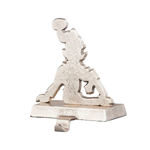 Sculpture de table d'art en métal d'extérieur au design moderne Sculpture décorative pour la maison finie en argent - Product Image 4