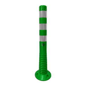 Delinator 75 x 8 cm Vert TPU Flexible Bouée de signalisation routière - Product Image 1