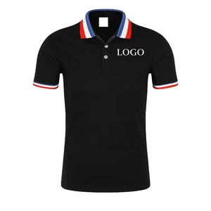 Classic Cool Comfort Solid Jersey Diseño de 3 paneles para camisa Viscosa/Algodón Piqué Manga corta Llamador acanalado Regular Fit Golf - Product Image 6