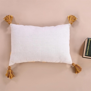 Luxury Decorative Sustainable Azo Free 45x45 Cm Beautifully Embroidered Cotton Cushion Covers at Best Wholesale Prices - Product Image 4