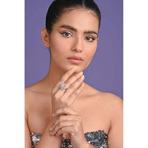 Anillos de Plata de Ley 925 de Primera Calidad para Mujer, Chapados en Rodio con Diamantes o Circonitas, Diseño Numérico, Joyería para Hombre - Product Image 3