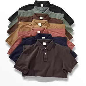 Men's Cotton Embroidered Polo shirt Men's Custom Design Custom Embroidered Polo Shirt/<b>Golf</b> Shirt Casual Wear - Product Image 1