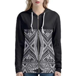 Sudadera con Capucha para Mujer, Impresa por Sublimación, Personalizada, con Cremallera, Sudadera Extra Grande con Cremallera, Hecha de Algodón Grueso, OEM - Product Image 1