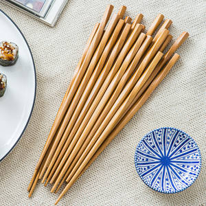 Eco Friendly Durable Bamboo <b>Chopsticks</b> Reusable Modern Natural Bamboo <b>Chopsticks</b> <b>Set</b> Dishwasher Safe - Product Image 5
