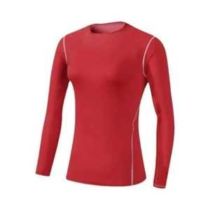 เสื้อโยคะแขนยาวแห้งเร็วชุดฟิตเนสรัดรูปสำหรับกีฬากลางแจ้งวิ่ง - Product Image 5