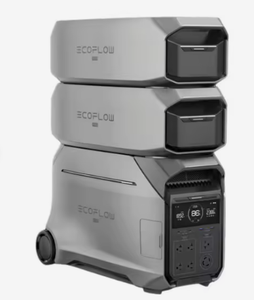 Quality ECOo-FLOWwSS 8kWh <b>Portable</b> Power Station Pro 3 120/240V 8000W <b>AC</b> Output with 2 x Extra Batteries - Product Image 2