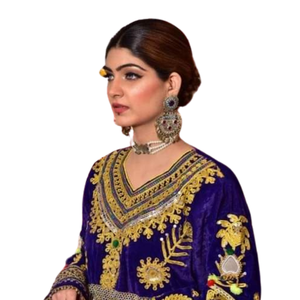 ต่างหูสแตนเลสสตีลวินเทจสำหรับผู้หญิงขายดีกระดุมออกซิไดซ์หลากสีดีไซน์ใหม่ล่าสุดของปาร์ตี้แฟชั่นล่าสุดแรงบันดาลใจจากอัฟกานิสถาน - Product Image 4