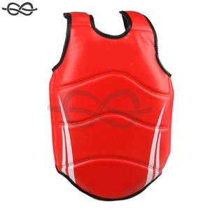 Boxe poitrine garde MMA Kickboxing corps gilet Arts martiaux protecteur réversible côtes bouclier Taekwondo entraînement Protection complète - Product Image 3