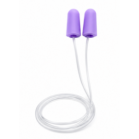 Tapones de Silicona para los Oídos con Cables para Protección Auditiva, Reducción de Ruido, Diseño Plegable - Product Image 3