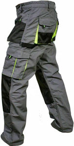 Long pantalon cargo personnalisé à poches multiples pour hommes Joggers Velours côtelé Léger coupe-vent Écologique Respirant Coupe ample Rapide - Product Image 3