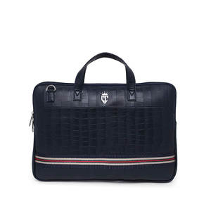 Étui élégant en cuir de vachette pour ordinateur portable de haute qualité grande capacité avec logo personnalisable matériau PC à la mode - Product Image 1