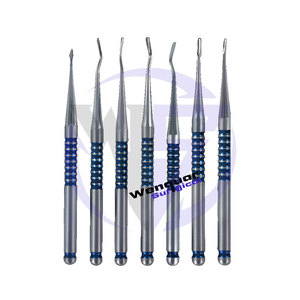 Proximateurs dentaires de haute qualité 7 pièces ensemble d'ascenseur de luxation Instruments d'extraction de dents en acier inoxydable de qualité supérieure - Product Image 5