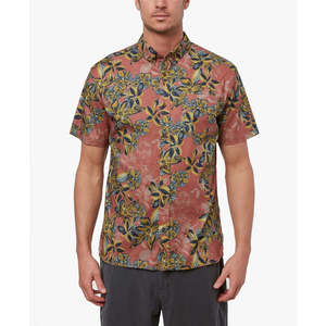Camicia Casual da Uomo Jack O'Neill 'Hawaiian Dreams' a Maniche Corte, Traspirante, 100% Cotone Popeline e Lino, Taglia XX-Large (5XL) - Product Image 1