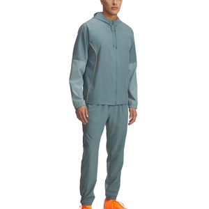 Conjunto Deportivo Informal con Capucha para Hombre, Transpirable, 100% Algodón, Cierre con Cordón, para Entrenamientos, Correr y Hacer Ejercicio, 2025 - Product Image 1