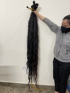 ผมมนุษย์หยักศกที่ยาวที่สุดผมคนเวียดนามแบบลอนคุณภาพสูงสองเท่า - Product Image 4