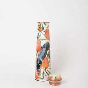 Lot de 2 bouteilles authentiques en cuivre pur pour des bienfaits ayurvédiques pour la santé, parfaites pour le yoga en salle de sport et le bureau - Product Image 3