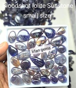 Iolite naturelle de haute qualité, pierre de soleil, agate verte de haute qualité, pierre précieuse pour bijoux, faite à la main et taille libre pour la guérison, iolite - Product Image 5