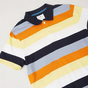 เสื้อโปโลสำหรับผู้ชายแฟชั่น OEM ผลิตจากโรงงาน - Product Image 6