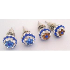 Stud Moda Pendientes Evil Eye Design - Product Image 2